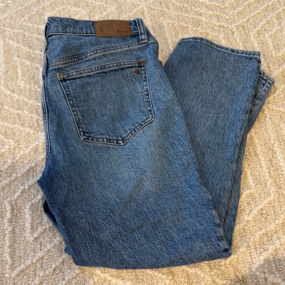 Madewell Skinny Jeans in Deep Blue